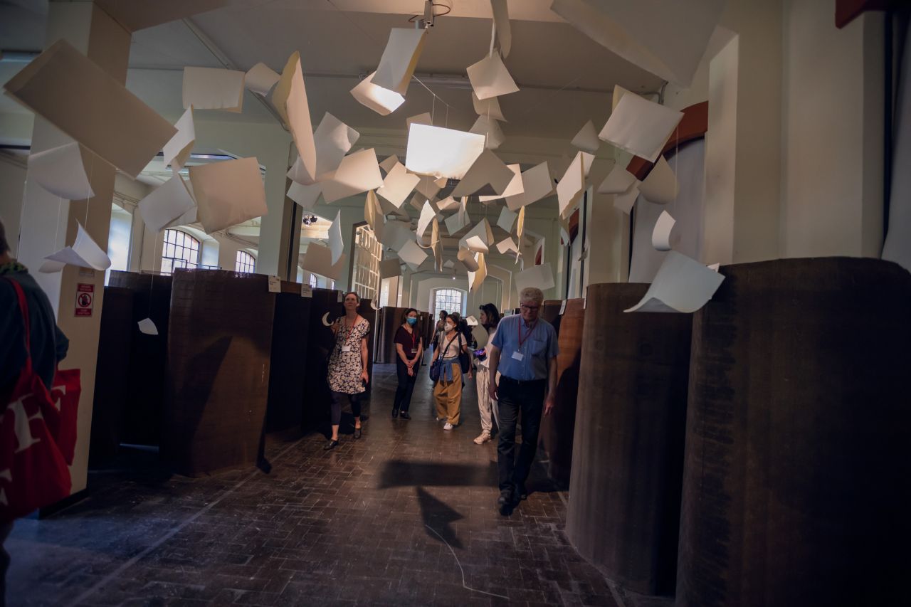 Visit to Fabriano Paper Pavilion