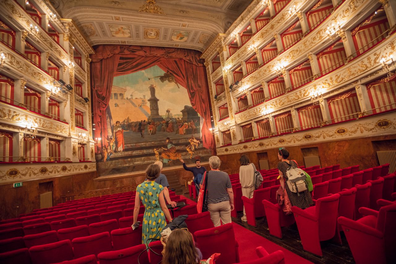 Visit to the Fabriano city - Teatro Gentile