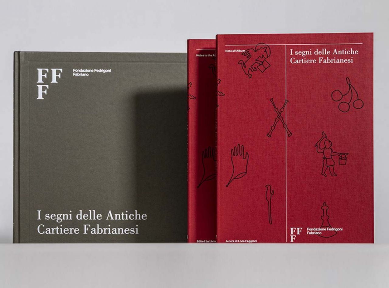 "I segni delle antiche cartiere fabrianesi di Augusto Zonghi", Rist. Vol. bilingue, Ed. Fondazione Fedrigoni Fabriano,