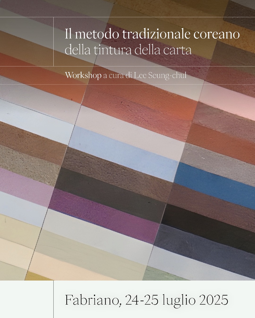 Iscriviti al workshop!
