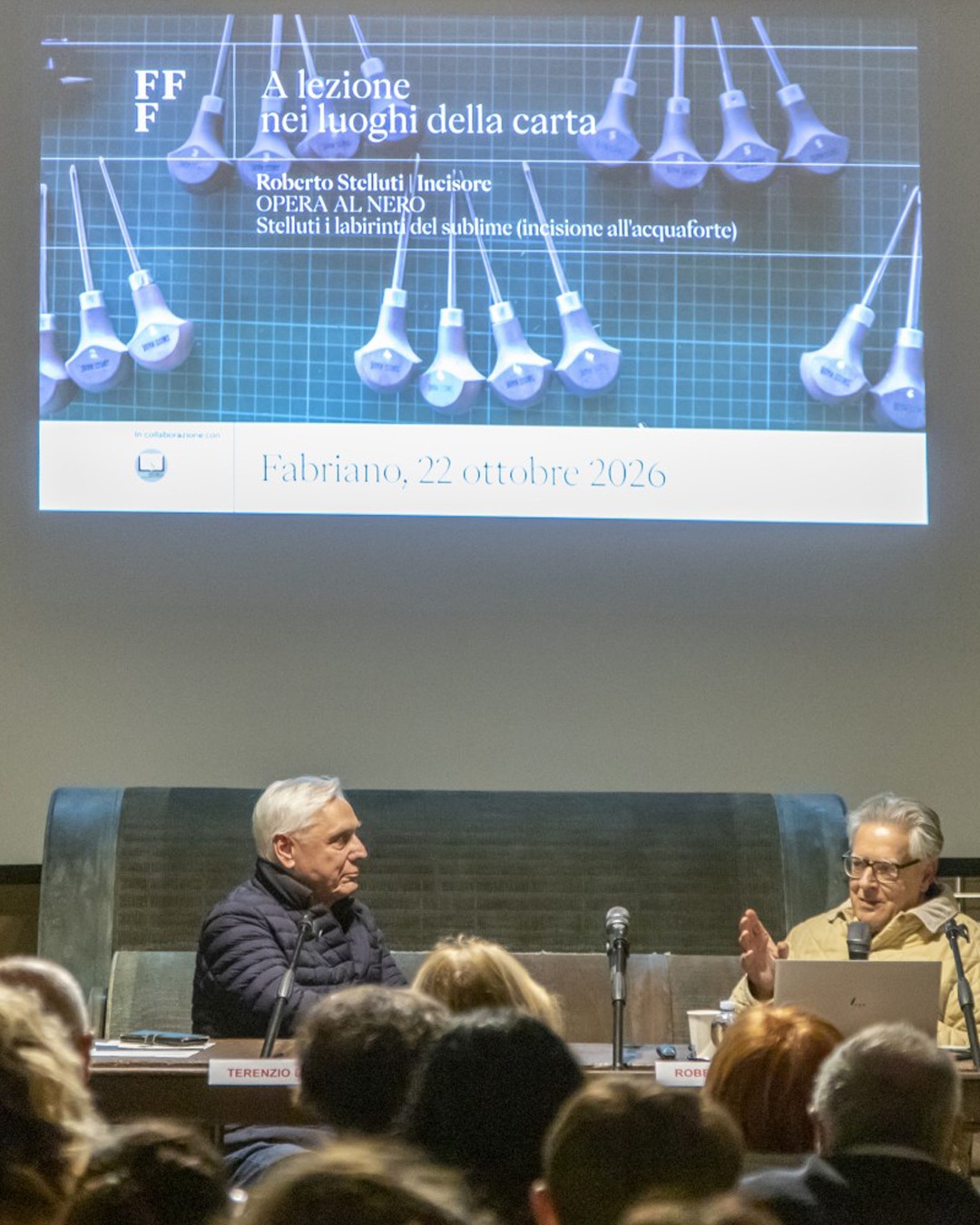 L'incisore Roberto Stelluti protagonista di 