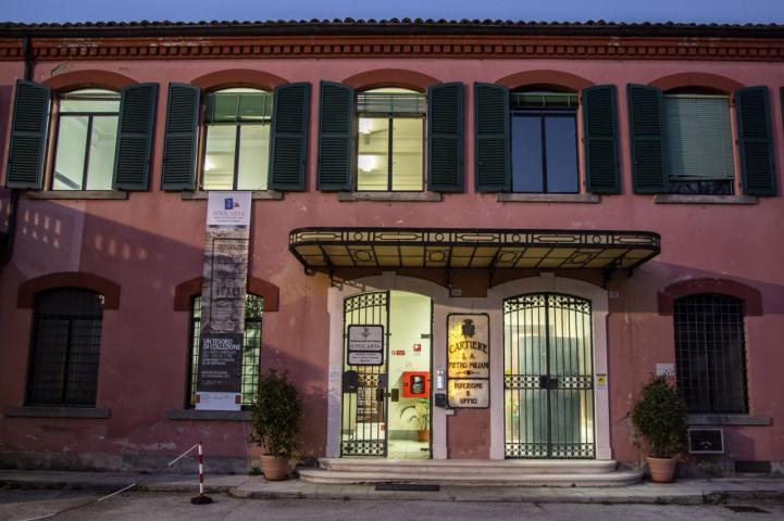 Ingresso alla mostra